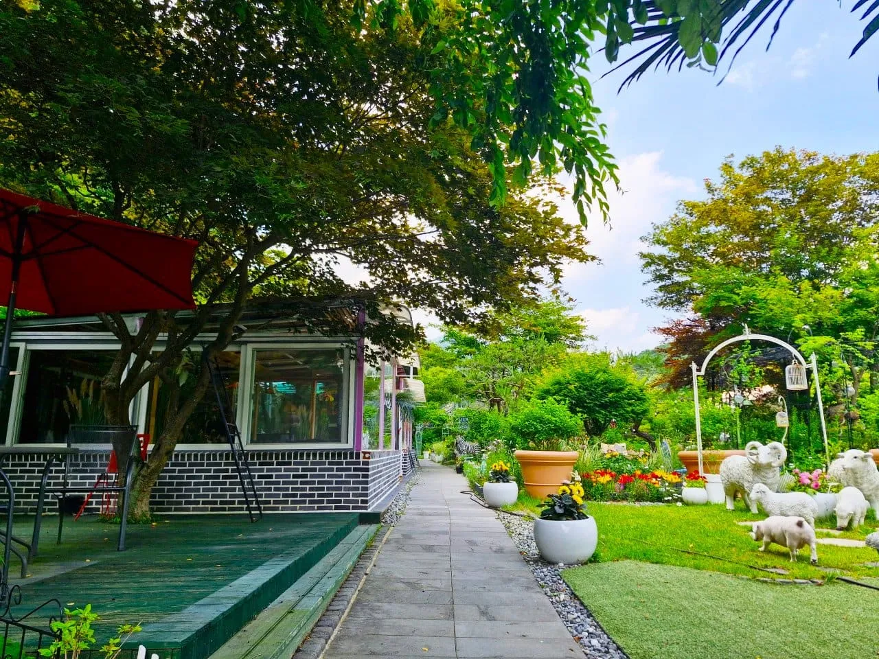 타샤의정원 전경